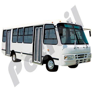 Autobuses Encava Modelo ENT-900 Motor Isuzu 4HE1-TCS