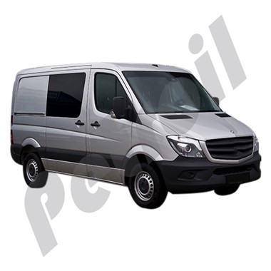 Van Mercedes Benz Modelo Sprinter 313 y 314CDI Motor MB  OM611LA