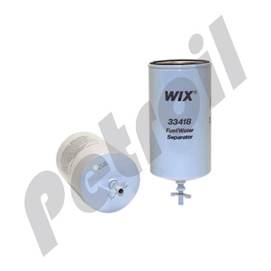 33418 Filtro Wix Combustible Separador Agua BF5813 P558010 FS19513
