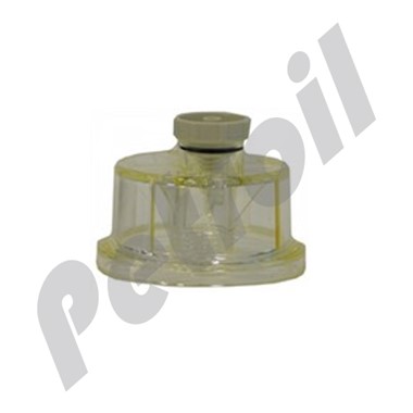 3831871S Vaso Para Filtro Separador Fleetguard con purga Usar con  FS1234 FS1240 FS1241 FS1242 FS19511 FS1015