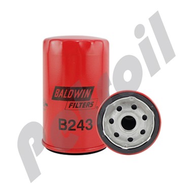 B243 Filtro Baldwin Aceite Automotriz Ford Fiesta Ranger Escort  Tracer Fram PH3600 PL516 51516 P554770 P550400
