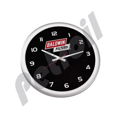 BDW-CLOCK Reloj para pared Baldwin con iluminacion de neon.