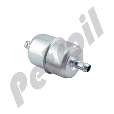 BF836 Filtro Baldwin Combustible GMC 25055360, Pico-Pico Metalico  Conex 3/8" O.D. 1 31/32" L.3 7/8" Fleetguard FF5006 P550090