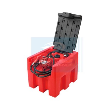 E4205P GFC Performance Tanque con Dispensador Gasolina              Diesel Pump W 200 Liter Tank 12V DC 10.5 GPH /  40 LPM 3/4