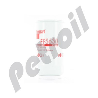 FF5638 Filtro Combustible Fleetguard Roscado Cummins 4946635  4942437 BF9910 P553995