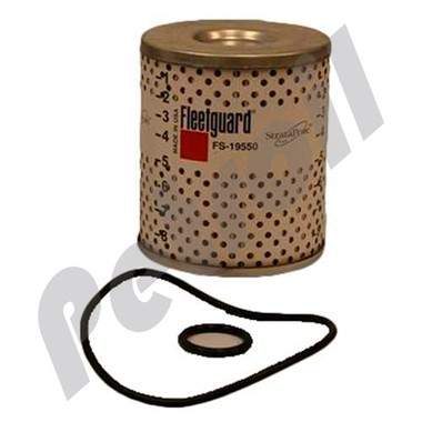 FS19550 FS19550 Fleetguard Cummins Filtration PAC, FS