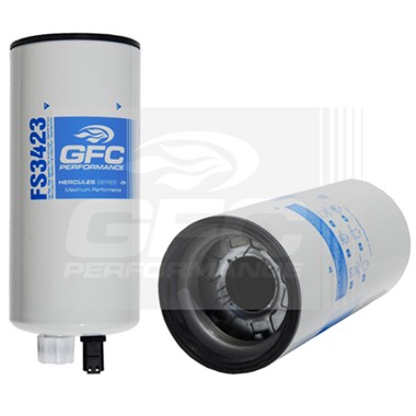 FS3423 Filtro Separador Agua GFC c/purga Camion Kenworth c/motor  Cummins 4010651 FS1040 P551040 BF1277-SP 33423 FS1007 33423