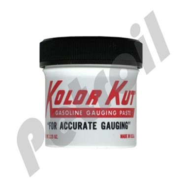 GTP-1322K Pasta Kolor Kut Detectora de Gasolina Envase de 2.25 oz (62  g) (Tarro)