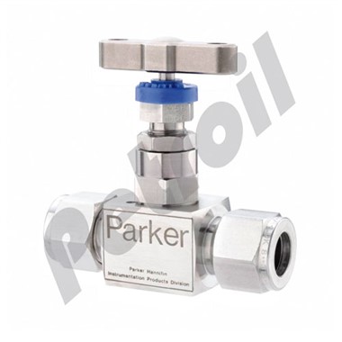 HNVS6FF HNVS6FF Parker (Otros) BSNV 3/8 NPT Female/Female SS  10000PSI Needle Valve HNV Series