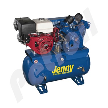 J11HGA-30T Compresor de Aire VehÃ­culo de Servicio Motor a Gasolina 11  Hp 24 CFM @ 100 psi 22.9 CFM @ 150 psi