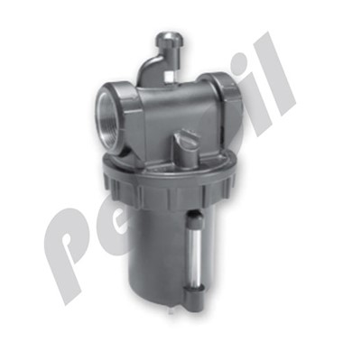 L606-12E/M8 L606-12E/M8 Parker (Otros) Automation Pneumatic Lubricator 1  1/2" NPT 400 SFCM Aluminum w/Drain 300 PSIG Max