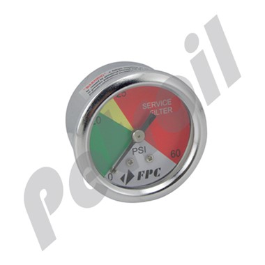 PG1326 Manometro Diferencial Baldwin para Base de Montaje  Hidraulica con Bypass