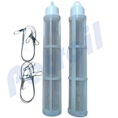 WE 2-D7" Eliminador y absorvedor de Agua para Tanques Combustible.  Doble Unidad.